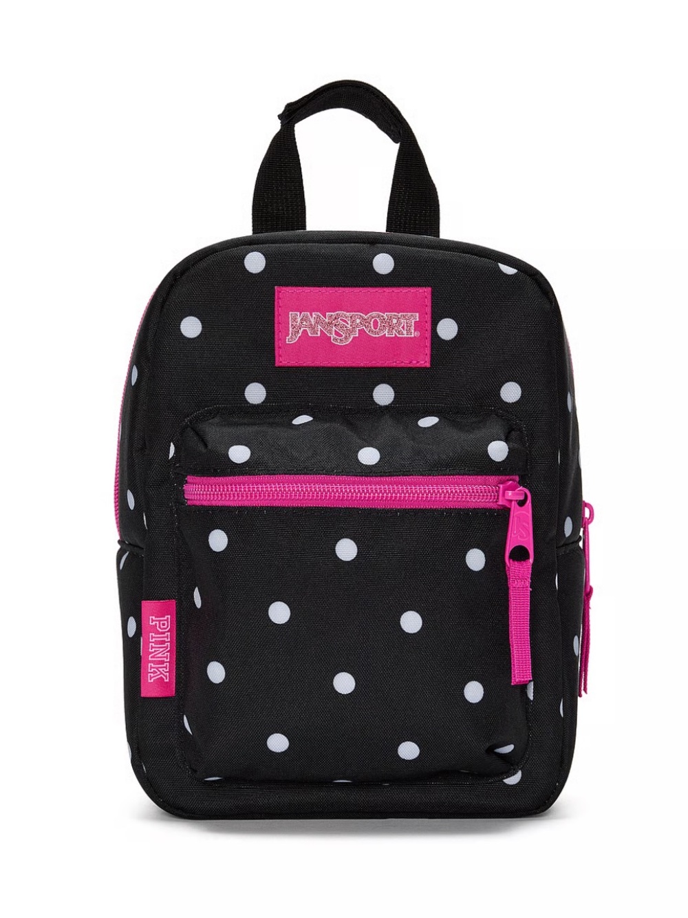 PINK x JANSPORT Big Break Lunch Bag- Black Dot